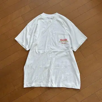 90's Camel 카멜 포켓 부착 프린트 T 91년 카피라이트