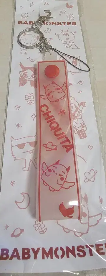치키타 치키타 babymonster 부채 스트랩 CHIQUITA