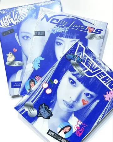 NewJeans 앨범 Bluebook ver. 하니 해린 혜인