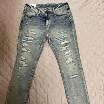H&M 데미지 스키니 데님 33