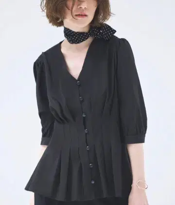 RUIRUE BOUTIQUE 루일 에 부티크 페플럼 블라우스
