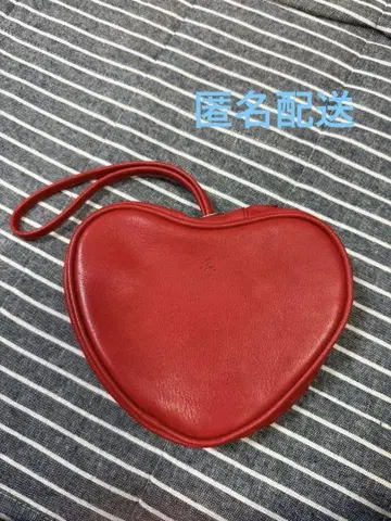 agnes b. voyage 에네스베 하트 백 레드