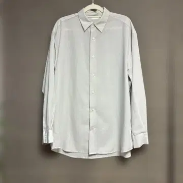 지유 라이트 그레이 긴팔 셔츠 S 사이즈