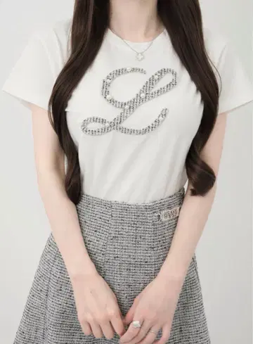 Lumignon 오리지널 트위드 비쥬 티셔츠