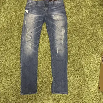 Armani Exchange 스키니 데님 블루 32인치