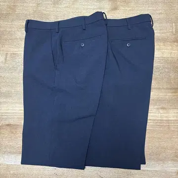 감동 팬츠 네이비 2장 세트