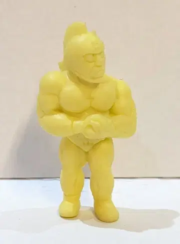반다이 근육맨 지우개 레귤러 파트 019 276 근육맨 I 노랑