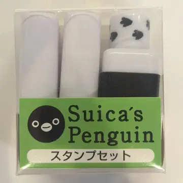 제이아르 동일본 상사 Suica의 펭귄 스탬프 세트