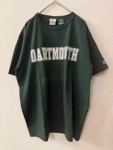 챔피온 T1011 미국산 DARTMOUTH 칼리지 티셔츠 M 사이즈