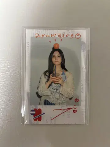 노기자카46 이노우에 카즈 폴라로이드풍 스티커 노기자카 카페