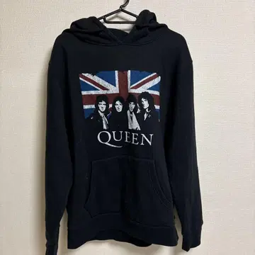 QUEEN 유니언 잭 후드티 L 사이즈