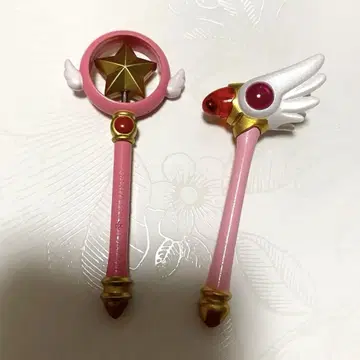 카드캡터 사쿠라 봉인 해제 컬렉션 봉인의 지팡이 & 별의 지팡이 세트