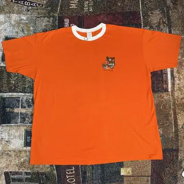 BIG! 미국제 타이거 컵스 BSA 티셔츠 오렌지 90s 00s