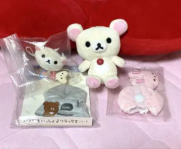 리락쿠마 언제나 함께 외출 봉제 인형 키링 의류 기타