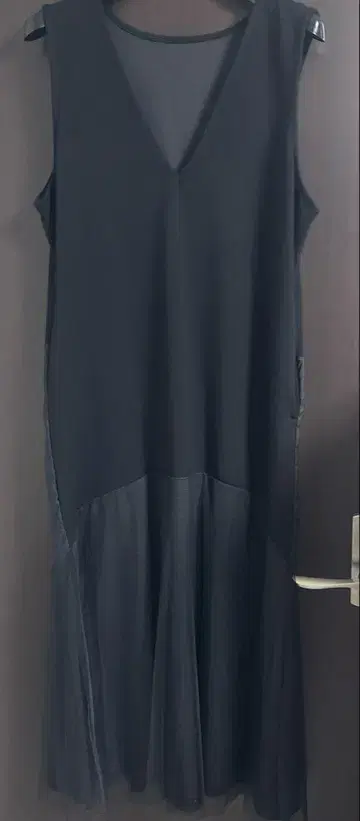 부즈루드 이소재 롱 원피스 38 새상품