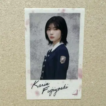 사쿠라자카46 랜덤 클리어 스티커 후지요시 카린