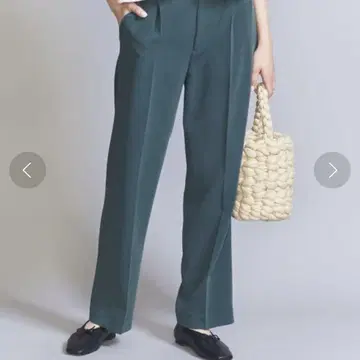 턱 와이드 스트레이트 팬츠