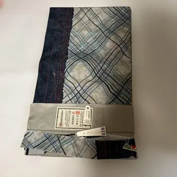 우시카미 쓰무기 하쿠산 공방 염색 후쿠로 오비 정가 430,000엔