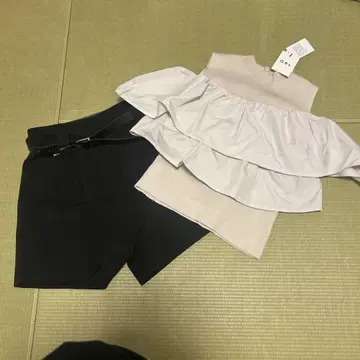 GRL 상의 숏 팬츠