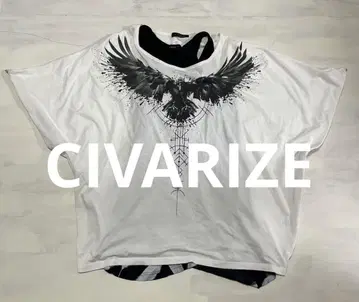 레어 CIVARIZE ZIP 판초와 탱크탑