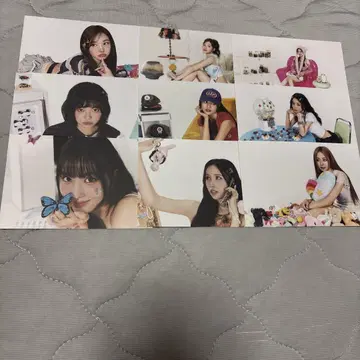 포토 카드 세트 9장 + 메시지 카드 twice