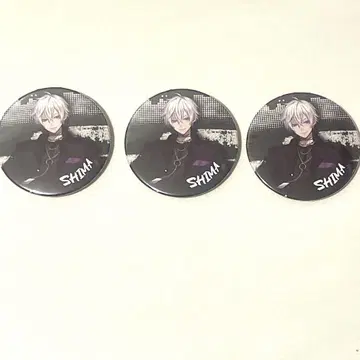 시마 캔뱃지 화이트
