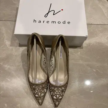 haremode 골드 하이힐