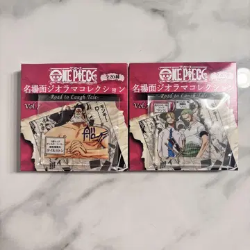 원피스 명장면 디오라마 컬렉션 vol.7 상디 조로 타일스톤