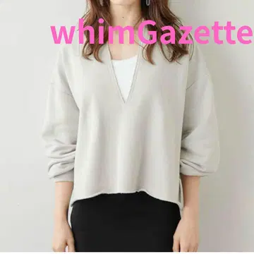 완판템 whimGazette 윔 가젯 V넥 트레이닝복 맨투맨