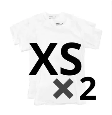 퍼플 브랜드 purple brand 티셔츠 xs 드립 화이트 us
