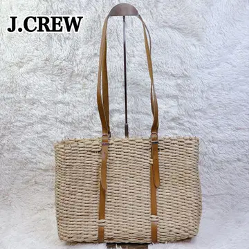 J.CREW 카고 백 토트백 가죽