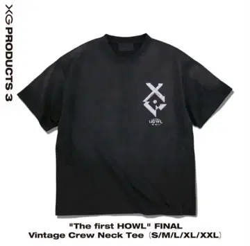 XG "The first HOWL" FINAL 티셔츠 XGALX