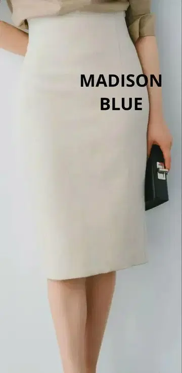 매디슨 블루 하이 웨스트 타이트 스커트