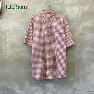 L.L.bean 체크 셔츠 엘엘빈