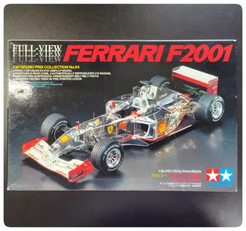 [조립되지 않음] 타미야 1/20 페라리 F2001 풀 뷰 프라모델