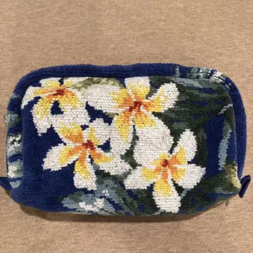 UCHINO Maunaloa 마우나로아 셔닐 직물 파우치 하와이