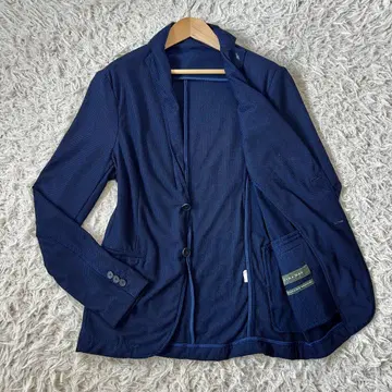 ZARA MAN 테일러드 자켓 메쉬 네이비 M 싱글 2B