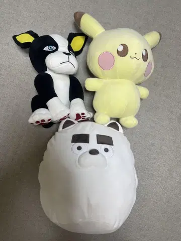 봉제 인형 세트 이기 피카츄