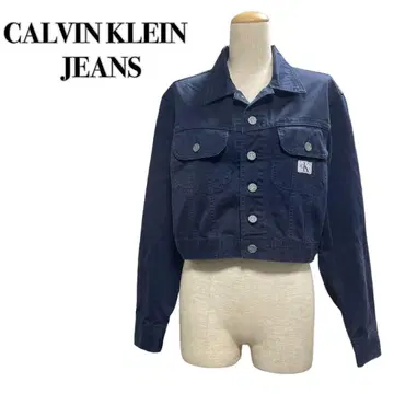 레어 US제 CALVIN KLEIN 캘빈클라인 자켓 네이비 S