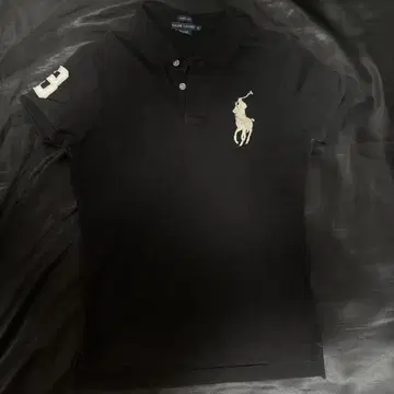 Ralph Lauren 랄프 로렌 빅 포니 피케 셔츠 블랙