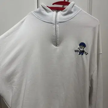 Holidays 하프 지퍼 맨투맨