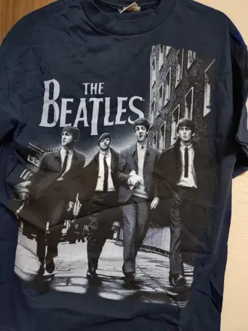 The Beatles 티셔츠 네이비