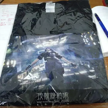 미사용 새상품 공각기동대_SAC2045 마지막 인간 티셔츠 XL