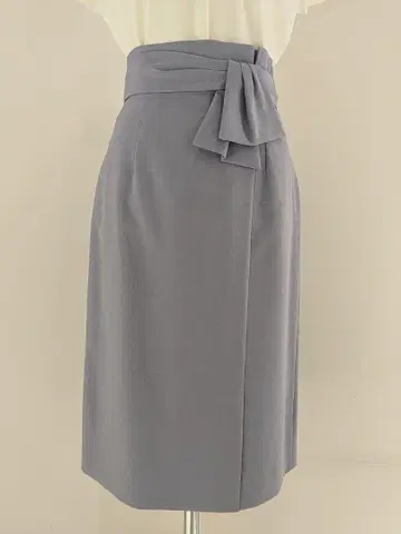 PROPORTION BODY DRESSING 스카이블루 타이트 스커트