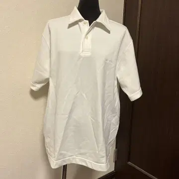 REGAL 화이트 피케 셔츠 L