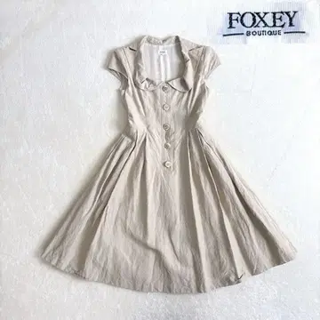 FOXEY BOUTIQUE 폭시 부티크 실크 혼방 원피스