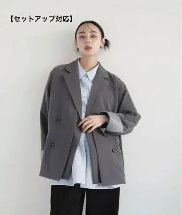레이어드 디자인 테일러드 자켓 LIAN