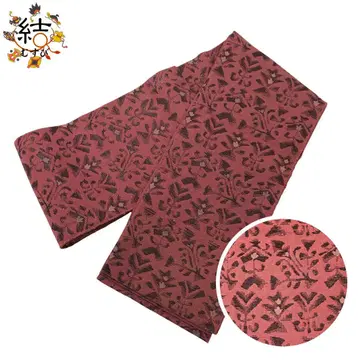 MO-3462 반폭 오비 추상 꽃 무늬 연한 스오