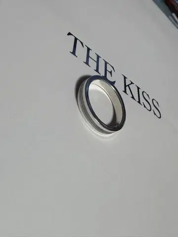 The kiss 실버 반지 13호 심플