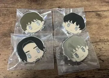 JSB3 CLASS CAPSULE 핀 배지 4개 세트